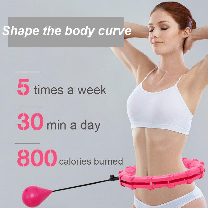 Adjustable Sport Hoops - Your All-in-One Abdominal and Waist Fitness Equipment